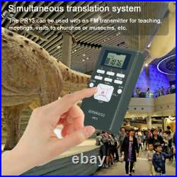 Retekess Wireless Tour Guide System Transmitter 20 Receiver Church Translation