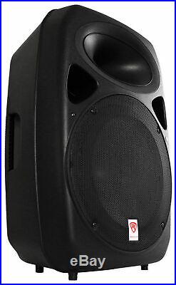 Rockville (2) 15 Bluetooth PA Church Speakers+Mic+Stands 4 Church Sound Systems