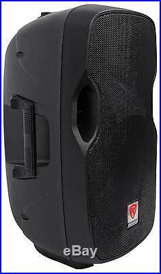 Rockville BPA12 12 Professional Powered Active 600w DJ PA Speaker w Bluetooth