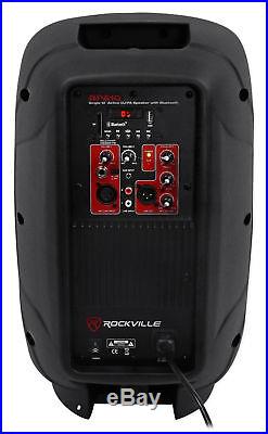 Rockville Powered 10 Karaoke Pro Machine/System 4 ipad/iphone/Android/Laptop/TV