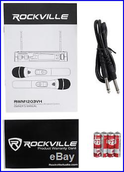 Rockville Powered 10 Karaoke Pro Machine/System 4 ipad/iphone/Android/Laptop/TV