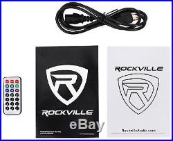 Rockville Powered 15 Karaoke System/Pro Machine 4 ipad/iphone/Android/Laptop/TV