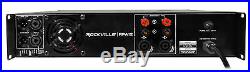 Rockville RPA12 5000 Watt Peak / 1400w RMS 2 Channel Power Amplifier Pro/DJ Amp