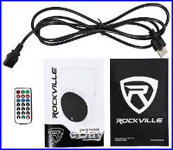 Rockville RPG15BT 15 Powered 1000W DJ PA Speaker BlueTooth, USB, SD, EQ, Remote