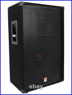 Rockville RSG15 15 3-Way 1500 Watt 8-Ohm Passive DJ/Pro Audio PA Speaker