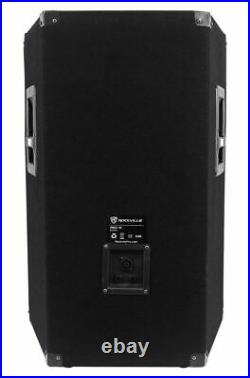 Rockville RSG15 15 3-Way 1500 Watt 8-Ohm Passive DJ/Pro Audio PA Speaker