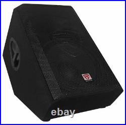 Rockville RSM15P 15 1400 Watt 2-Way Passive Stage Floor Monitor Speaker