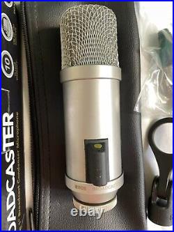 Rode Broadcaster Large Diaphragm Condenser Microphone with foam windshield
