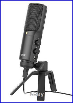 Rode NT-USB USB Condenser Microphone with Stereo Headphones
