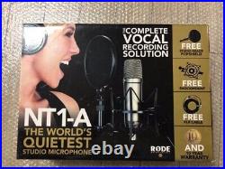 Rode NT1-A Cardioid Condenser Microphone With box From Japan Used Free shipping
