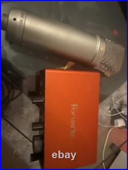 Rode NT1-A/Focusrite Scarlett Solo 3rd Gen BUNDLE Studio Condenser Microphone