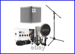 Rode NT1-A Vocal Recording Pack With Reflection Filter And Mic Stand
