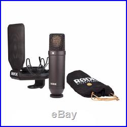 Rode NT1 Kit 1-Inch Cardioid Condenser Microphone with Shockmount