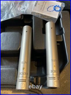 Rode NT5 Condenser Microphones Matched Pair immac Inc Carry Case and Extras