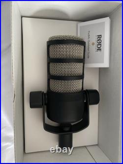 Rode PodMic Dynamic Podcasting Microphone with Integrated Swing Mount