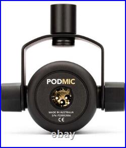 Rode PodMic Podcast-Ready Dynamic Microphone (BRAND NEW)
