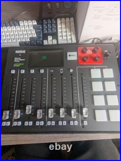 Rode RODECaster Pro PODCAST Integrated Audio Production Studio. EUROPEAN PLUG
