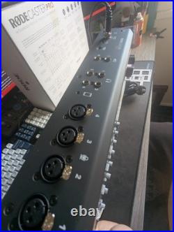 Rode RODECaster Pro PODCAST Integrated Audio Production Studio. EUROPEAN PLUG