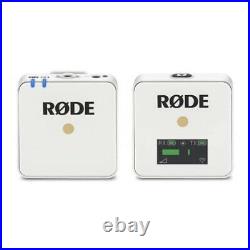 Rode Wireless GO Compact Digital Wireless Microphone System 2.4 GHz, White