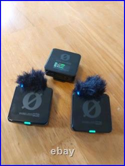 Rode Wireless PRO Compact Wireless Studio Microphone System, inc 2x windscreens