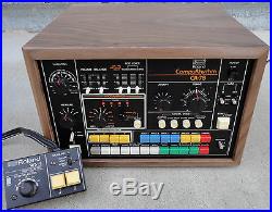 Roland CR-78 CompuRhythm withWS-1 Write Switch Programmable Rhythm Machine