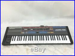 Roland Juno 106 Analog Synthesizer Keyboard 61 key perfect working Black Analog