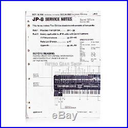 Roland Jupiter 8 Rare Vintage Analog Synthesizer Synth JP8 + Encore Midi Service