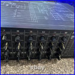 Roland M-12E Mixer Rack Mount with 12 inputs With Mixer Cables Free Postage