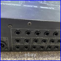 Roland M-12E Mixer Rack Mount with 12 inputs With Mixer Cables Free Postage