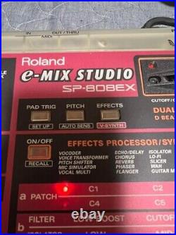 Roland SP-808EX e-Mix Studio Sampler Processor Synthesizer used from japan