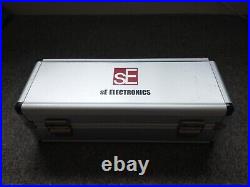 SE-1 A Studio Electronics Condenser Microphones Pair withCase, Brackets and Mounts