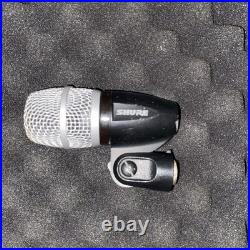 SHURE PG SERIES DRUM MICROPHONE KIT 4 MIC AND 2 x BRACKET + STORAGE BOX