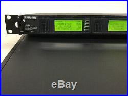 SHURE UR4D H4 DUAL WIRELESS RECEIVER 518-578 MHz UR4D No Antennas Free Shipping