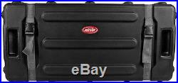 SKB 1SKB-DH3315W Mid-Sized Drum Hardware Case + Pull Out Handle +Built-In Wheels