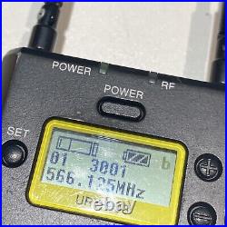 SONY URX-P03 RECEIVER Portable Tuner for UWP-D UWP WL-800 Wireless Microphones