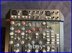 SSL SIX Super Analogue mixer (Mint Condition)
