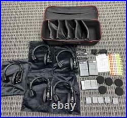 SYNCO XTALK X5 Wireless Intercom Headset Communication System 2.4GHz350M/1148FT