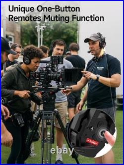 SYNCO XTALK XMAX Wireless Intercom Headset 2Person Dual Ear Communication System