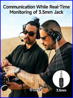 SYNCO XTALK XMAX Wireless Intercom Headset 2Person Dual Ear Communication System