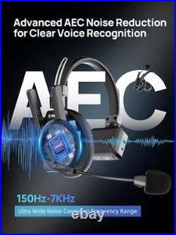 SYNCO XTALK XPRO5 Wireless Intercom Headset 2.4GHz System 5 Person 500m/1640ft