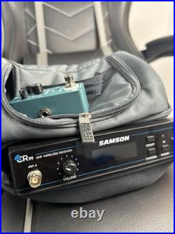 Samson AWX Wind Instrument K Wireless System and Reverb Set Saxophone Mic