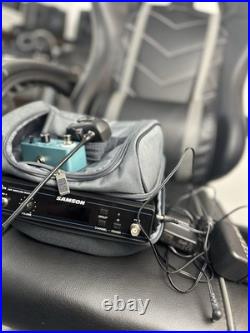 Samson AWX Wind Instrument K Wireless System and Reverb Set Saxophone Mic