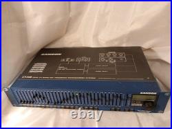 Samson Graphic D-2500 DUAL 31 BAND EQ /FEEDBACK Rackmount 3U