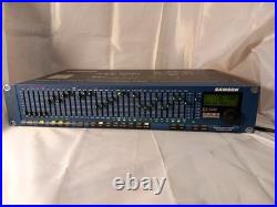 Samson Graphic D-2500 DUAL 31 BAND EQ /FEEDBACK Rackmount 3U