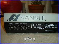 Sansui WS-X1, 6 Track Cassette Recorder, 8 Channel Mixer, Vintage, for Repair