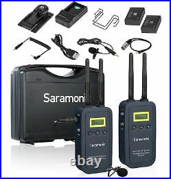 Saramonic VmicLink5 5.8GHz HiFi Wireless Lavalier Microphone System for Video