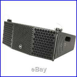 Seismic Audio Compact 2x5 Line Array Speaker with Titanium Compression Driver
