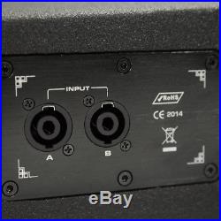 Seismic Audio Compact 2x5 Line Array Speaker with Titanium Compression Driver