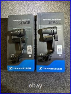 Sennheiser E604 Cardioid Instrument Mic Drum Microphone (2-Pack) UK-STOCK