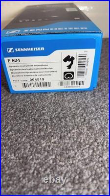 Sennheiser E604 Cardioid Instrument Mic Drum Microphone (2-Pack) UK-STOCK